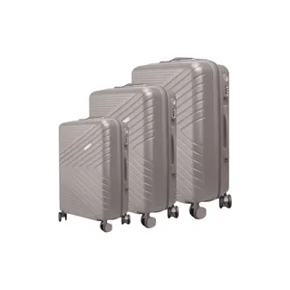 Valise AVIZAR Texturées Chevron Strié avec Serrure TSA