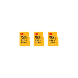 Carte Micro SD KODAK Pack de 3 Cartes Mémoire Micro SDX