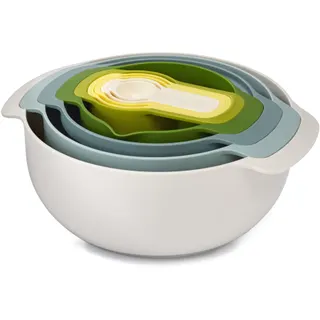 Bol JOSEPH JOSEPH Nest 9 Plus Set de 9 bols/passoires Opal