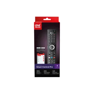 Télécommande ONE FOR ALL Universelle Smart Control Pro 8en1