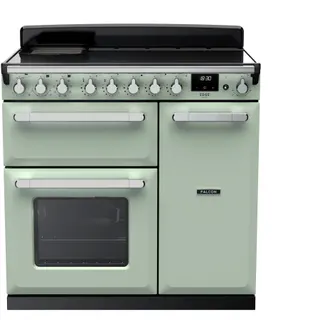 Piano de cuisson induction FALCON ESTEL DELUXE TAB IND 90 CM VERT PASTEL C