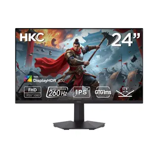 Ecran PC Gamer HKC G24H3D 24" Full HD 240Hz Fast IPS HDR 400