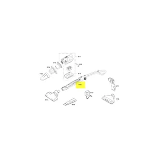 Kit de réparation BOSCH manche + corps aspirateur