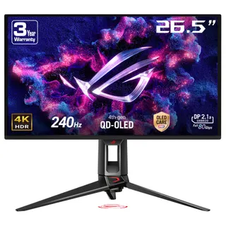 Ecran PC Gamer ASUS PG27UCDM 27" 4K 240Hz QD-OLED HDR10+ HDMI 2.1 USB-C 90W