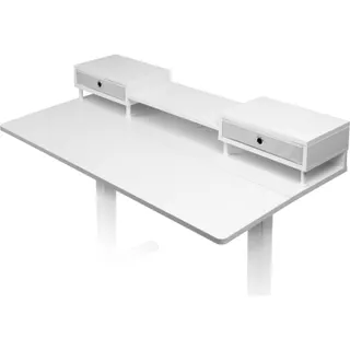 DURONIC DD1 WE Plateau avec 2 Tiroirs po