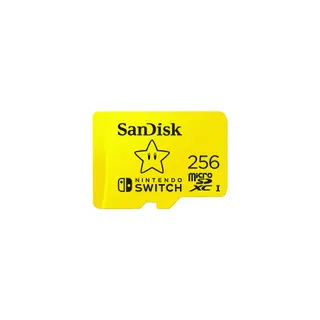 Carte Micro SD SANDISK Nintendo Switch microSDXC 256GB