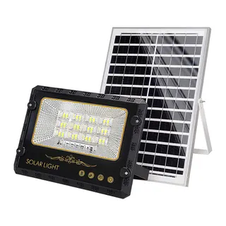 Lampe LED AVIZAR Solaire 9000K 10W avec Panneau Solaire