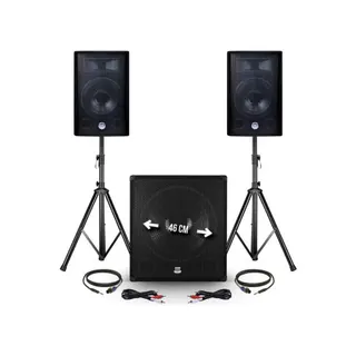 Pack sono BM SONIC Pack sono - BM SONIC - 2400W USB/SD/BT -