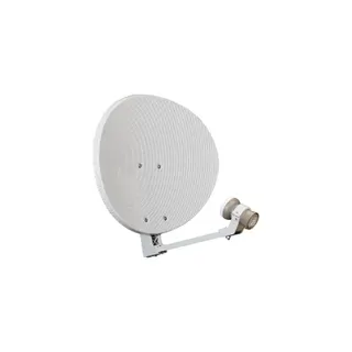 Antenne extérieure METRONIC Parabole acier elliptique + LNB
