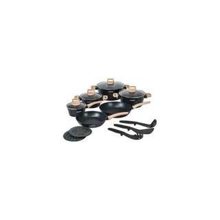 Batterie de cuisine HERZBERG HGWDMRB15-BLK