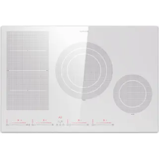 Plaque induction KLARSTEIN Masterzone 77 Hybrid 4 zones 7200W blanc