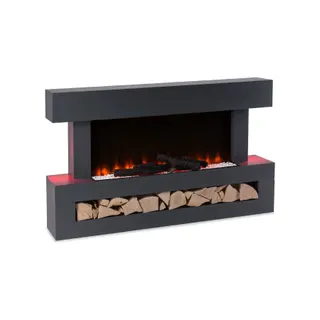 Chauffage électrique KLARSTEIN Studio Light&Fire 1000/2000 W WiFi Gris