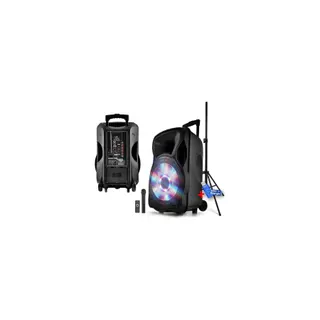 Enceinte sono MYDEEJAY Enceinte mobile LED USB/BT/SD/FM 800W