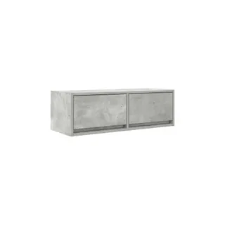 Meuble TV HELLOSHOP26 Meuble TV mural moderne peu encombrant 8