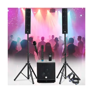 Pack sono BM SONIC Système Sonorisation Complet 1200W Encei