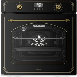 Four encastrable KLARSTEIN 60 cm pyrolyse 3150W 76L Noir Victoria
