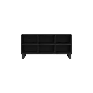 Meuble TV HELLOSHOP26 Meuble TV moderne avec rangement 103,5 x