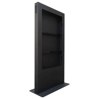 Pied TV KIMEX Structure totem pour écran 49"