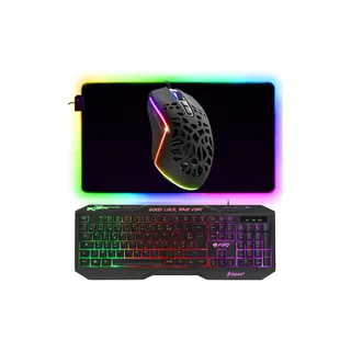 Pack clavier et souris gamer GENERIQUE Pack Gamer Battle Royale 3 en 1 Clavier