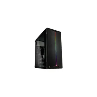 Boitier PC AEROCOOL SPLIT RGB Midi-Tour - fenêtre noire