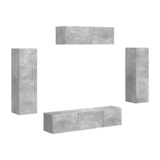 Meuble TV HELLOSHOP26 Meuble TV mural moderne pratique 31 x 29