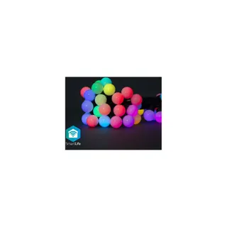 Guirlande lumineuse NEDIS Guirlande intelligente Wi-Fi RGB 48 LED