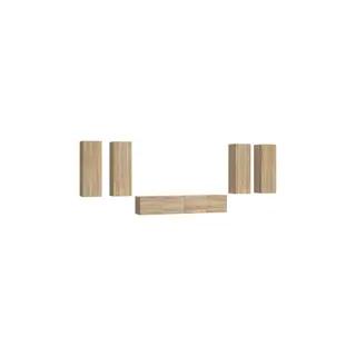 Meuble TV HELLOSHOP26 Ensemble de meubles armoire buffet TV té