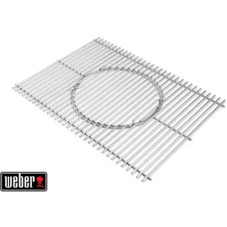 Grille barbecue WEBER BBQ System en acier inox Spirit 300