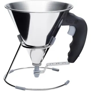 Entonnoir DE BUYER inox à piston 3353.00