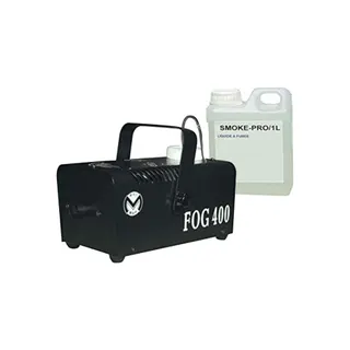 Machine à fumée IBIZA Bundle Mac Fog 400 + liquide fumée