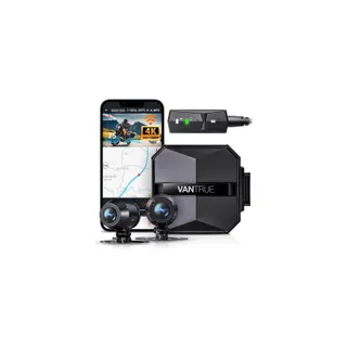VANTRUE Falcon 1 2ch 4K+1080P Moto