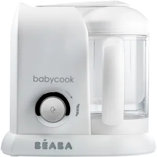Mixeur Cuiseur Bébé BEABA Babycook solo white/silver