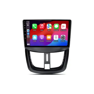 Autoradio connecté JUNSUN pour Peugeot 207 2006-2015 2+32G Carplay