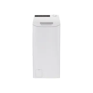 Lave linge top CANDY TCA474TM5-S - 7 kg - 1400 tr/min - Classe A - Moteur induction - Connecté