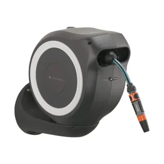 Effeuilleur GARDENA Boîte murale tuyaux RollUp S (bl