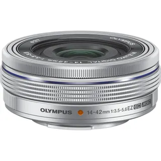 Objectif pour Hybride OM SYSTEM 14-42mm f/3.5-5.6 EZ silver Pancake