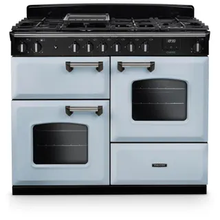 Piano de cuisson gaz FALCON NGC OC TAB GAZ 110 CM BLEU PASTEL CHROME