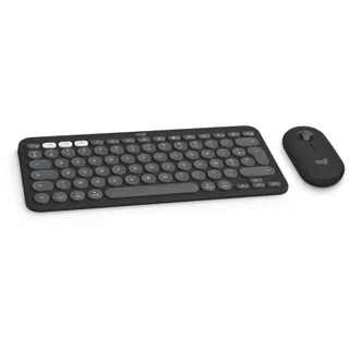 Clavier + Souris LOGITECH Pebble 2 pour Mac M350s+K380s Graphite