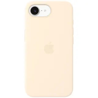 Coque APPLE iPhone 17e silicone Magsafe Vanille