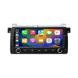 Autoradio connecté JUNSUN pour 3er BMW E46 318 320 2+32G 8"Carplay
