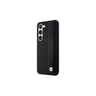 Coque BMW pour Galaxy S23 Plus en Cuir Perforé