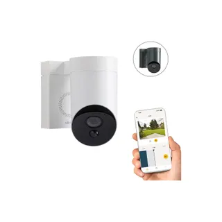 Caméra de surveillance SOMFY Outdoor Camera blanche 2
