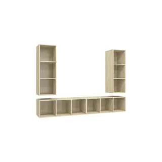 Meuble TV HELLOSHOP26 Meubles TV muraux multimédia étagère tél
