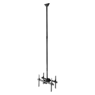 Support plafond TV KIMEX plafond 2 TV 37"-86"- Hauteur 225-300cm