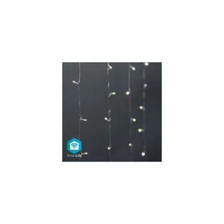 Guirlande lumineuse NEDIS Rideau Wi-Fi intelligent 200 LED's 3m