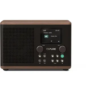 Radio DAB PURE Classic H4 Coffee Black/Walnut