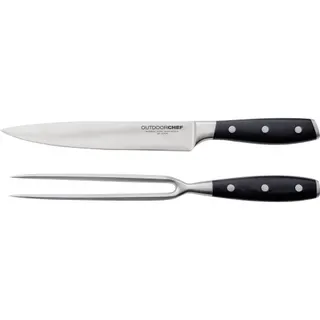 Ustensile barbecue OUTDOORCHEF Set à découper Premium