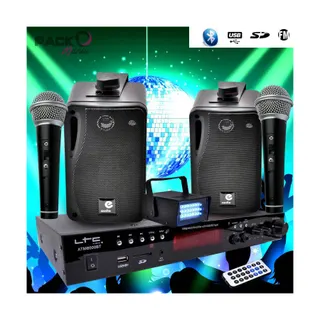 Karaoké LTC AUDIO Karaoké enfant Hi-Fi 100W + 2 micros USB