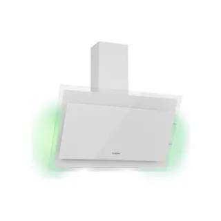 Hotte décorative murale inclinée KLARSTEIN Mirage 90cm 550m³/h tactile  A++ blanc