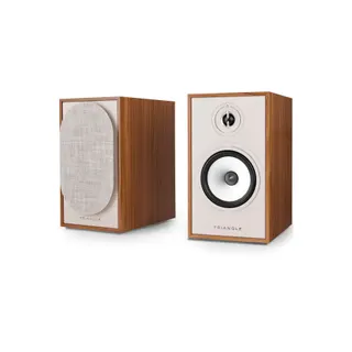 Enceinte bibliothèque active TRIANGLE BR03 Connect Chene
